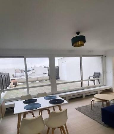 T2 Renove Avec Terrasse Proche Paris Et Disneyland Champs-Sur-Marne Ngoại thất bức ảnh